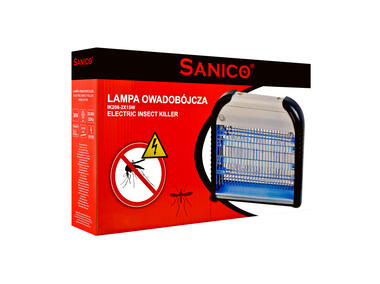 Zdjęcie: Lampa owadobójcza 30 W srebrno-czarna POLUX