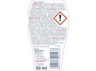 Zdjęcie: Preparat przeciw komarom dla dzieci 50 ml BROS