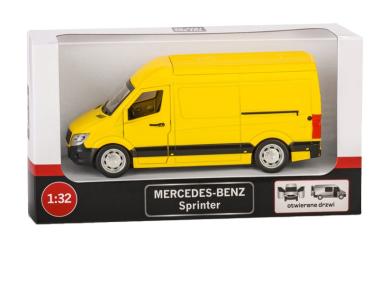 Zdjęcie: Mercedes Benz Sprinter 1:32 żółty DAFFI