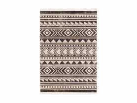 Dywan kenia aztec black składany 120x170 cm INDAVO