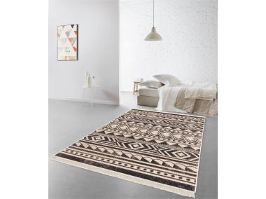 Zdjęcie: Dywan kenia aztec black składany 120x170 cm INDAVO