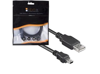 Zdjęcie: Kabel USB-MINI USB 3 m LB0018 LIBOX