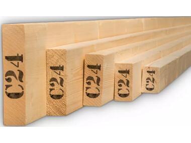 Zdjęcie: Drewno konstrukcyjne C24 45x145x4800 mm TIMBER TRADE