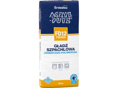 Zdjęcie: Gładź szpachlowa Acryl Putz FD12 fasada 20 kg ŚNIEŻKA