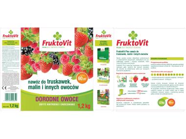 Zdjęcie: Nawóz do truskawek, malin i innych owoców 1,2 kg FRUKTOVIT PLUS