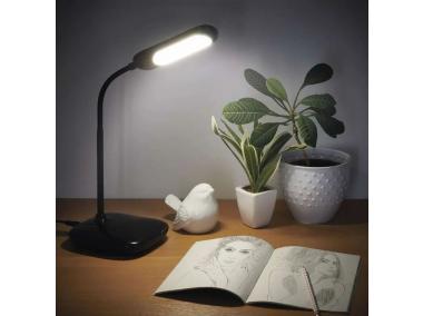 Zdjęcie: Lampa biurkowa LED Lily czarna EMOS