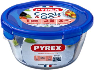 Zdjęcie: Naczynie żaroodporne 20 cm z pokrwyą hermetyczną okragłe PYREX