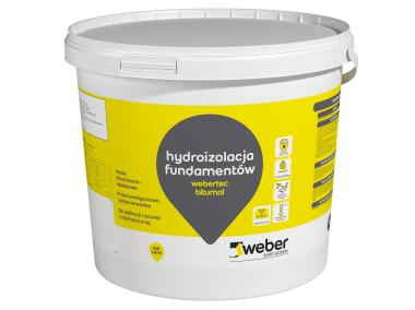 Zdjęcie: Hydroizolacja fundamentów Bitumal 10 kg WEBER