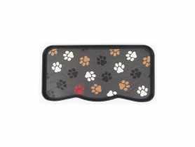 Ociekacz na buty z nadrukiem 38x75 cm Red Stamp Paw MULTI-DECOR