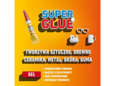 Zdjęcie: Klej sekundowy Super Glue gel control 3 g SOUDAL