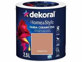 Farba ceramiczna Home&Style terracotta 2,5 L DEKORAL
