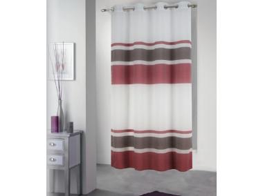 Zdjęcie: Zasłona dekoracyjna Nuka 140x250 cm bordo CKR/LASHER