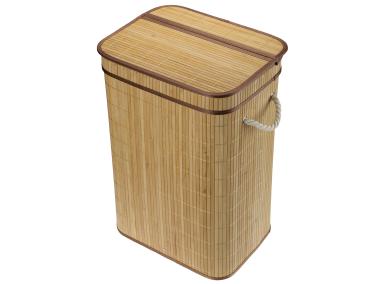 Zdjęcie: Kosz na pranie 72 L Bamboo naturalny GALICJA