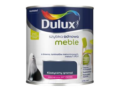 Zdjęcie: Farba Szybka Odnowa Meble klasyczny granatowy 0,75 L DULUX