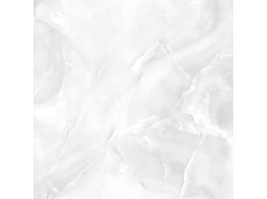 Zdjęcie: Gres szkliwiony Onyx Silver Polished 60x60 cm Ceramika NETTO