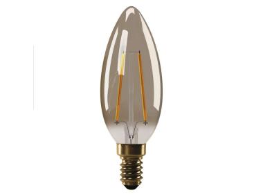 Zdjęcie: Żarówka LED Vintage świeczka, E14, 2,1 W (20 W), 190 lm, ciepła biel EMOS