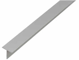 Profil T ALU anodowy 2000x15x15x1,5 mm ALBERTS