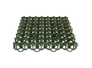 Zdjęcie: Kratka trawnikowa 50x50x4 cm 160T/m2 zielona STELLA GREEN