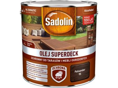 Zdjęcie: Olej do drewna 2,5 L palisander Superdeck SADOLIN