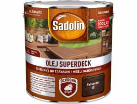 Olej do drewna 2,5 L palisander Superdeck SADOLIN