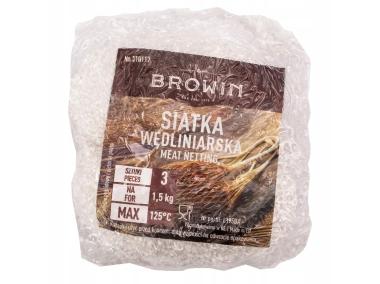 Zdjęcie: Siatka wędliniarska na 1,5 kg, do 125 C, 3 szt. BROWIN