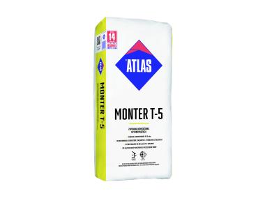 Zdjęcie: Zaprawa montażowa szybkowiążąca Monter T-5 - 25 kg ATLAS