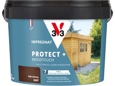 Zdjęcie: Impregnat Protect+ Woodtouch Dąb ciemny 9L V33