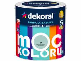 Farba lateksowa Moc Koloru subtelna szałwia 2,5 L DEKORAL