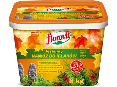 Zdjęcie: Nawóz jesienny do iglaków wiadro 8 kg FLOROVIT