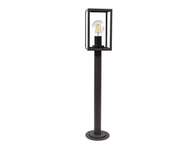 Zdjęcie: Lampa ogrodowa Malmo E27 68 cm stojaca czarna POLUX