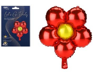 Zdjęcie: Balon foliowy LGP Flower red art. 22119 DECOR
