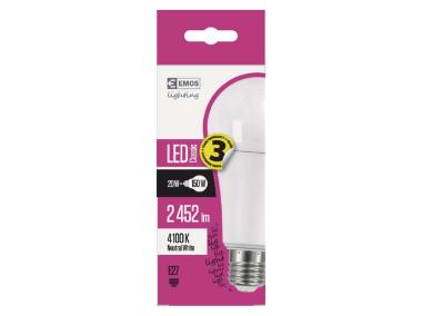 Zdjęcie: Żarówka LED Classic A67, E27, 18,1 W (150 W), 2452 lm, neutralna biel EMOS