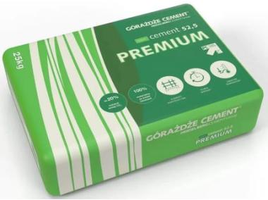 Zdjęcie: Cement 25 kg Premium 52,5 GÓRAŻDŻE