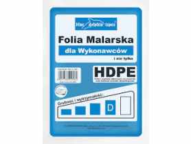 Folia malarska dla wykonawców D 4x5 m BLUEDOLPHIN