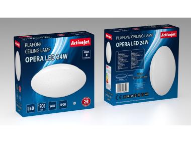 Zdjęcie: Plafon LED Aje-Opera 24W ACTIVEJET