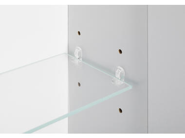 Zdjęcie: Szafka lustrzana 50x60x16 cm, 1 drzwi, boki lustrzane, System c szafki lustrzane uniwersalne ASTOR