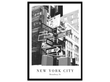 Zdjęcie: Plakat Framepic 50x70 cm Fp035 Broadway Street STYLER