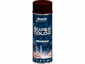 Lakier uniwersalny Super Color Universal brąz czekoladowy RAL 8017 400 ml BOSTIK