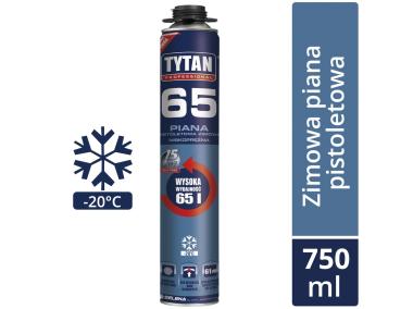 Zdjęcie: Piana pistoletowa 65 Zimowa (-20) 750 ml TYTAN PROFESSIONAL