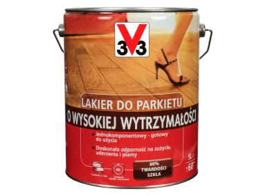 Zdjęcie: Lakier do parkietu o wysokiej wytrzymałości satyna 5 L V33