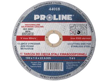 Zdjęcie: Tarcza do cięcia stali kwasowej T41, 400x4.0x32A24Q PROLINE