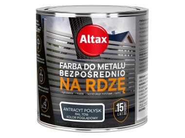 Zdjęcie: Farba do metalu 2,5 L antracyt połysk ALTAX