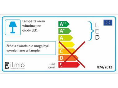 Zdjęcie: Lampa wisząca LED Luna 60 cm IL MIO