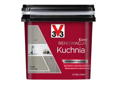 Zdjęcie: Farba renowacyjna Easy Renowacja Kuchnia taupe 0,75 L V33