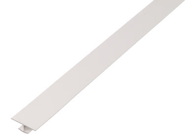 Zdjęcie: Profil H PVC biały 1000x25x4x12 mm ALBERTS