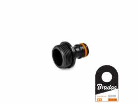 Wkrętka do urządzeń zraszających GZ 3/4" z etykietą Black Line BRADAS