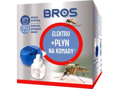 Zdjęcie: Odstraszacz komarów elektryczny elektrofumigator BROS