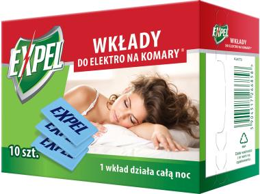 Zdjęcie: Wkładydo elektro na komary 10 szt. EXPEL