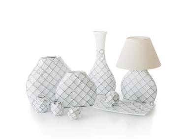 Zdjęcie: Wazon ceramiczny Padva 43x13x37 cm EUROFIRANY