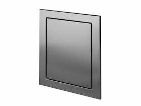 Drzwiczki rewizyjne metalowe 15x20 klik-klak inox AWENTA